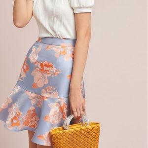 Anthropologie || NWT || Hutch Floral Skirt